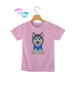 Yavru Kurt Resimli2 Pembe Çocuk Unisex