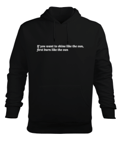 Yazılı sweatshirt Erkek Kapüşonlu Hoodie Sweatshirt