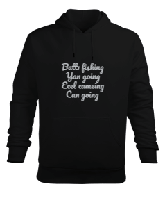 Yazılı tişört Erkek Kapüşonlu Hoodie Sweatshirt