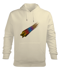 Yıldız Erkek Kapüşonlu Hoodie Sweatshirt