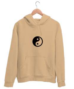 Yin Yang Camel Unisex Kapşonlu Sweatshirt