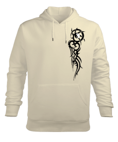 Yin Yang Erkek Kapüşonlu Hoodie Sweatshirt