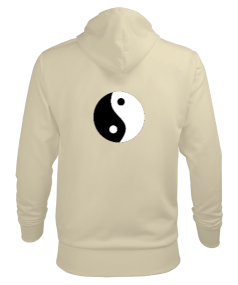 Yin Yang Erkek Kapüşonlu Hoodie Sweatshirt