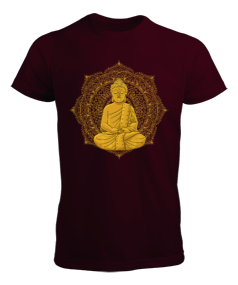 YOGA - MEDİTASYON Golden Buddha Erkek Tişört