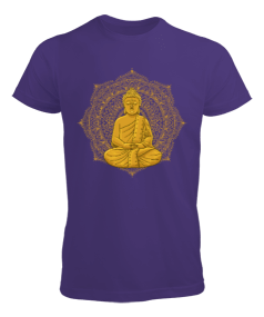 YOGA - MEDİTASYON Golden Buddha Erkek Tişört