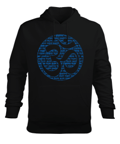 YOGA - MEDİTASYON Mantra Om Erkek Kapüşonlu Hoodie Sweatshirt