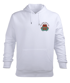 yol açık yola çık Erkek Kapüşonlu Hoodie Sweatshirt