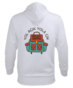 yol açık yola çık Erkek Kapüşonlu Hoodie Sweatshirt