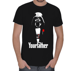 Your Father - Darth Vader Erkek Tişört