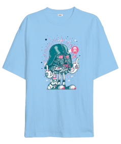 Zombi Darth Vader Star Wars Baskılı Oversize Unisex Tişört