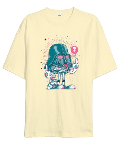 Zombi Darth Vader Star Wars Baskılı Oversize Unisex Tişört