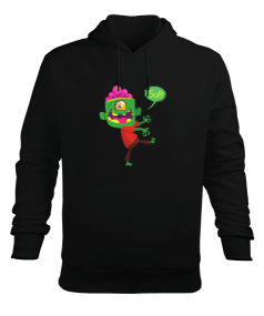 zombie Erkek Kapüşonlu Hoodie Sweatshirt