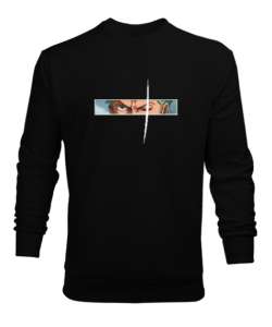 Zoro One Piece Siyah Erkek Sweatshirt